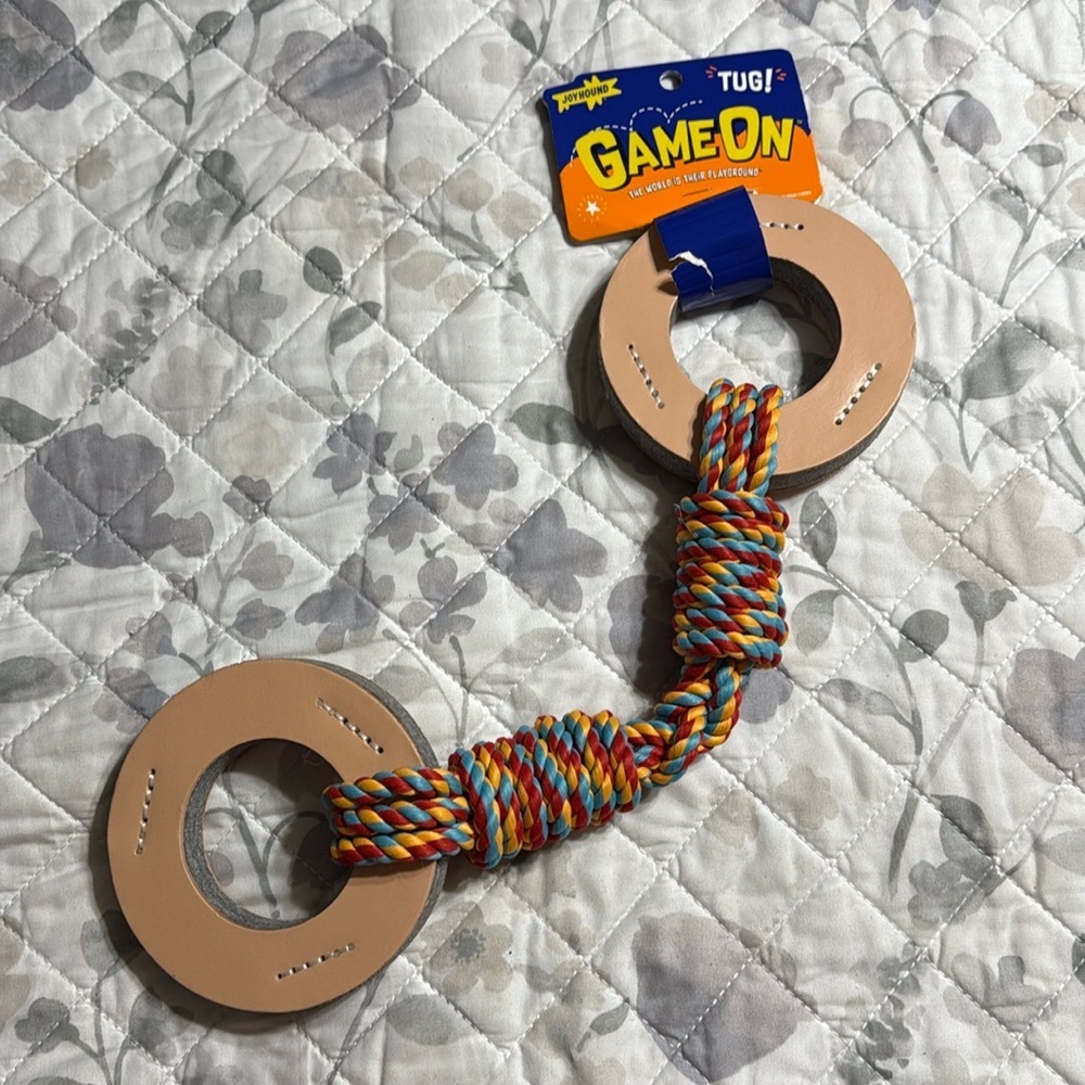 New Rowdy Rings dog toy